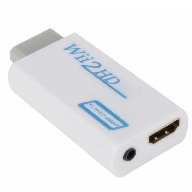 PC HDTV   3.5mm  Wii2-HDMI ȣȯ ȯ  Ǯ HD 1080P Wii-HDMI ȣȯ  ȯ